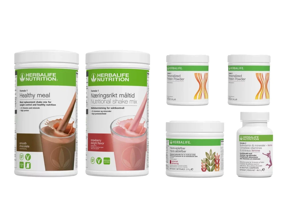 Herbalife Shake- Sunn Vektnedgang Program - Basic månedspakke